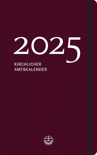 Kirchlicher Amtskalender 2025 - rot