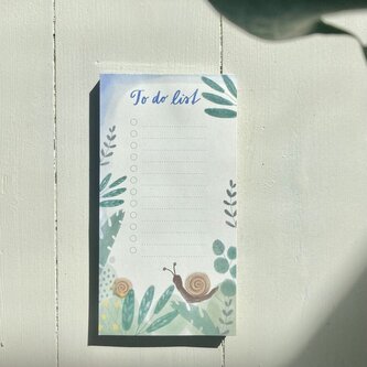 Be Nice EKO To Do List - Šneček