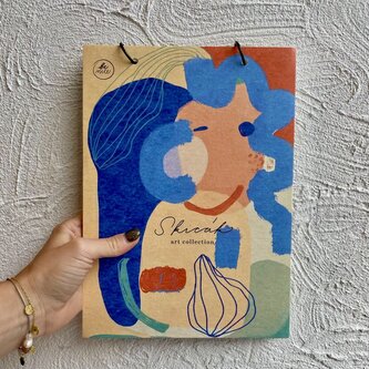 Akvarelový skicák - art collection