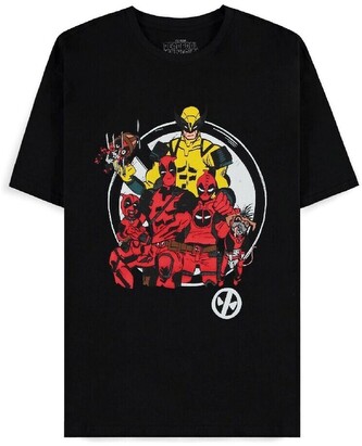 Tričko Deadpool - Family Portrait S