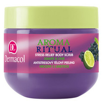 Dermacol Aroma Ritual Tělový peeling Grape & Lime 300 g pro ženy