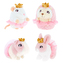 Zvířatka růžové 14 cm - 4 druhy - 1 ks