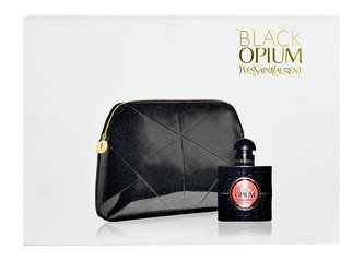 Yves Saint Laurent Black Opium parfémovaná voda 30 ml + kosmetická taška