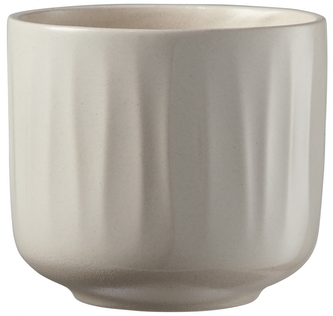 Keramický květináč Bagua 19 cm krémový
