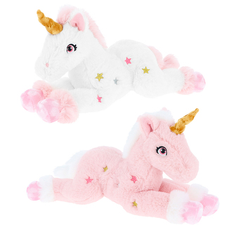 Jednorožec růžový 35 cm - 2 druhy
