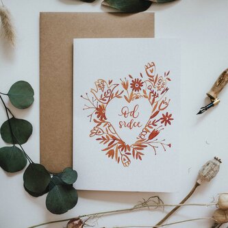 Be Nice EKO Přání Od srdce