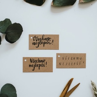 Be Nice Jmenovky Všechno nejlepší