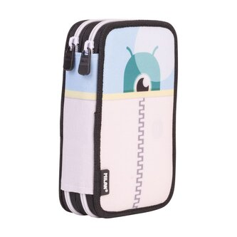 Piórnik 2 poz. z wyposażeniem Aliens nniebieski Piórnik 2 poz. z wyposażeniem Aliens nniebieski