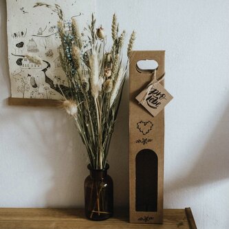 Be Nice Krabice na víno - Srdce