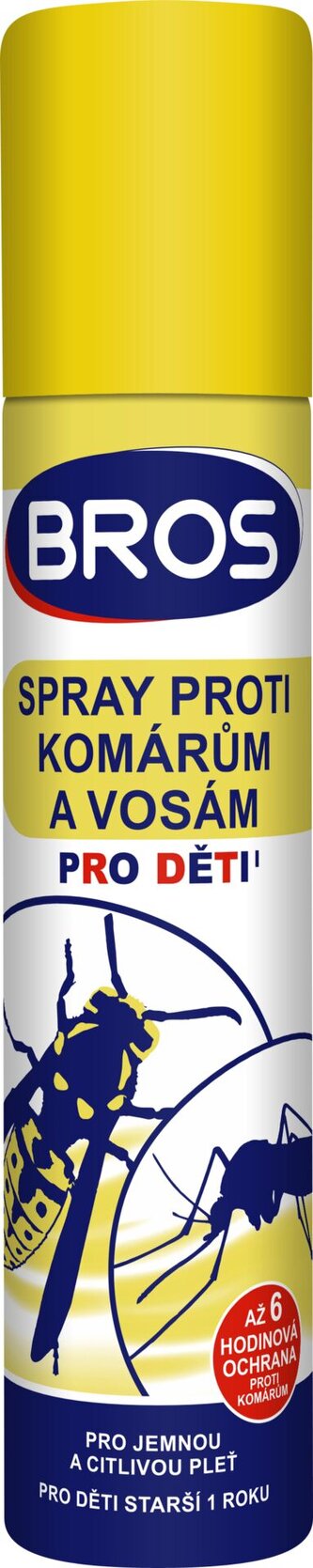 Bros - sprej proti komárům a vosám pro děti 90 ml