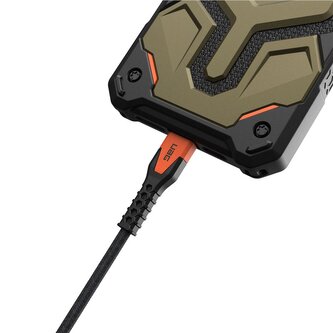 UAG Rugged Kevlar Cabel USB-C - Lightning 1,5m black/orange, BULK