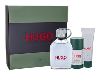 HUGO BOSS Hugo Man toaletní voda 125 ml + sprchový gel 50 ml + deostick 75 ml