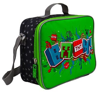 Taška na svačinu Minecraft: Boom! (26 x 21 x 10 cm)