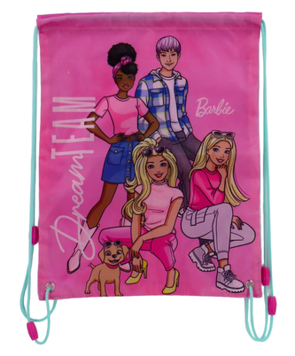 Batoh pytlík gym bag Barbie: Tým snů (31 x 42 cm)