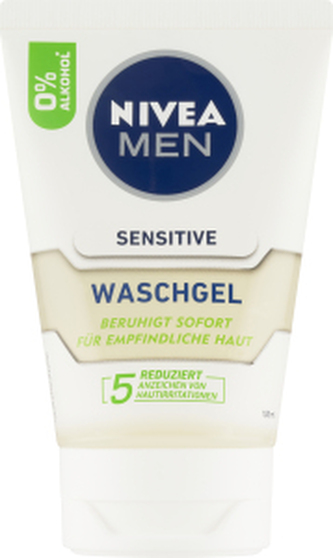 Nivea Men Sensitive čisticí gel, 100 ml