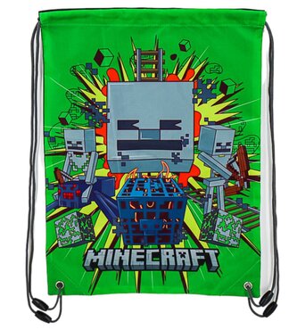 Batoh pytlík gym bag Minecraft: Skeleton (31 x 42 cm)