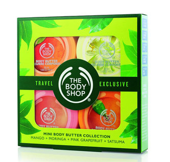 The Body Shop Mango tělové máslo Mango 50 ml + tělové máslo Moringa 50 ml + tělové máslo Satsuma 50 ml + tělové máslo Pink Grapefruit 50 ml