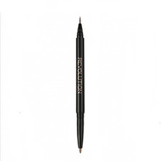 Makeup Revolution London Awesome Dual Brow Tužka na obočí Arch & Shape 1,05 g Dark pro ženy