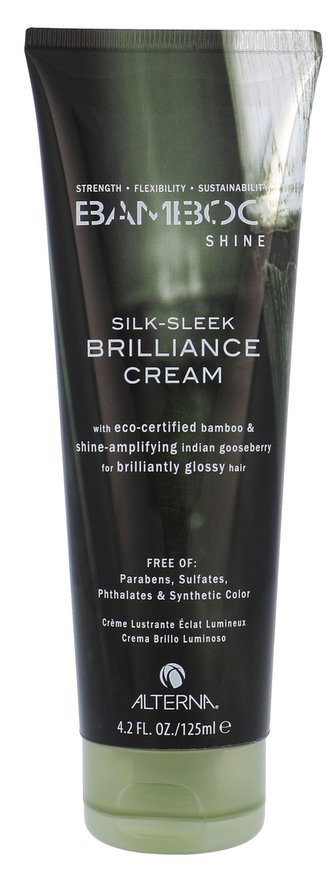 Alterna Bamboo Shine Pro lesk vlasů Silk-Sleek Brilliance Cream 125 ml pro ženy