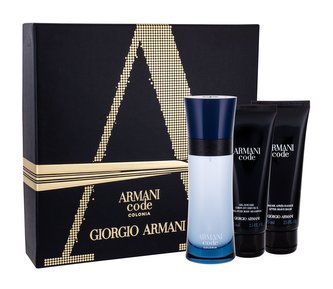 Giorgio Armani Armani Code Colonia toaletní voda 75 ml + sprchový gel 75 ml + balzám po holení 75 ml