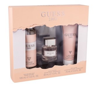 GUESS Guess 1981 toaletní voda 30ml + tělové mléko 75ml + tělový závoj 125ml