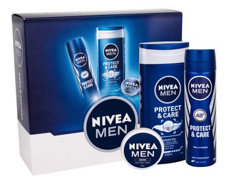 Nivea Men Protect & Care sprchový gel 250 ml + anti-perspirant 150 ml+ univerzální krém Men Creme 30 ml