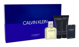 Calvin Klein Eternity toaletní voda 100 ml + toaletní voda 20 ml + balzám po holení 100 ml + sprchový gel 100 ml