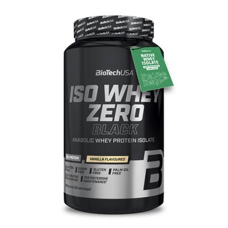 BioTech Iso Whey Zero Black 908 g vanilla (vanilka)