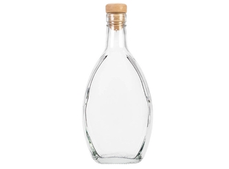 Láhev sklo  200ml ELIPSA se zátkou
