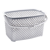 Košík na kolíčky 22x15x13cm  PEARL šedá