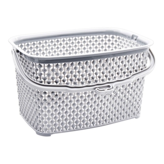 Košík na kolíčky 22x15x13cm  PEARL šedá Košík na kolíčky 22x15x13cm  PEARL šedá