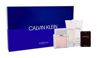 Calvin Klein Euphoria toaletní voda 100 ml + toaletní voda 20 ml + balzám po holení 100 ml + sprchový gel 100 ml