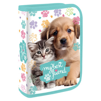 Penál plný - 1 patrový, 31 dílný JUNIOR S7 - My best friend