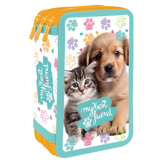 Penál prázdný - 3 patrový JUNIOR S7 - My best friend