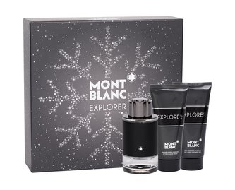 Montblanc Explorer parfémovaná voda 100 ml + balzám po holení 100 ml + sprchový gel 100 ml