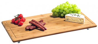 Kesper Krájecí prkénko s drážkou 50x28cm