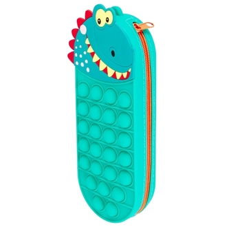 Dino silikonový penál