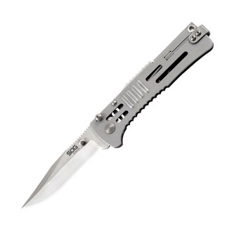 SOG-SJ31-CP SLIMJIM vreckový nôž s asistenciou 8 cm, celooceľový