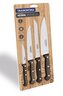 Tramontina 21199/981 Polywood 4ks/set kuchynských nožov, hnedá/blister
