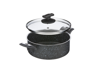 KOLIMAX BLACK GRANITEC rendlík s poklicí 22cm 3,0l