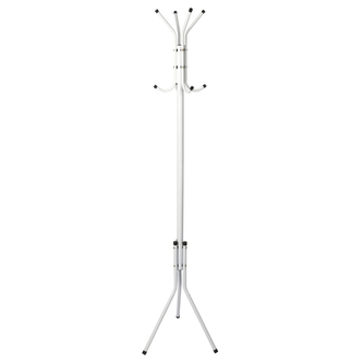 DOCHTMANN Stojanový věšák klasický bílý, kovový, 48x170cm