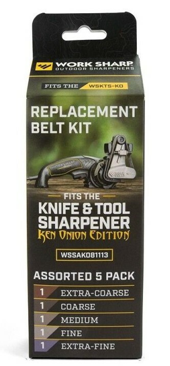 Work Sharp sada brúsnych pásov pre Ken Onion Edition Qty 5 (WSSAKO81113) Work Sharp sada brúsnych pásov pre Ken Onion Edition Qty 5 (WSSAKO81113)
