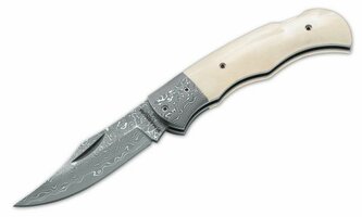 01MB180DAM Magnum Damascus Bone