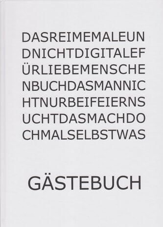 Gästebuch