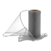 Organza 12 cm/10y šedá