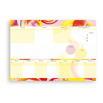 Schreibtischunterlage aus Papier DIN A2| 50 Blatt zum Abreißen aus der Art.Collection von Stay Inspired