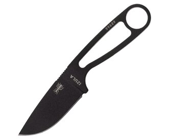 ESEE IZULA-B Black malý nôž na krk 6,7cm, celočierny, uhlíková oceľ