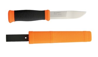 Morakniv 12057 2000 Orange vonkajší nôž 10,9 cm, oranžová, plast, guma, plastové puzdro