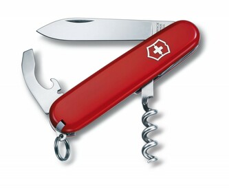 Victorinox 0.3303 Waiter Red multifunkčný nôž 84 mm, červená, 9 funkcií