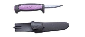 Morakniv 12438 Precision pracovný nôž 7,5 cm, čierno-fialová, plast/guma, plastové puzdro